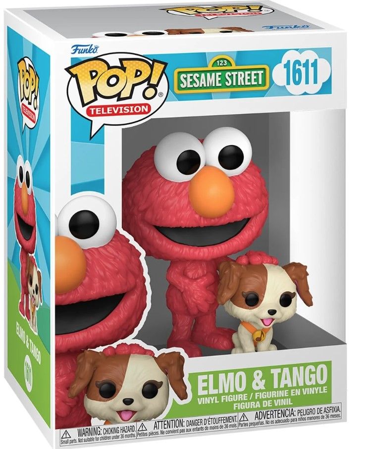 Sesame Street Elmo and Tango 1611 Funko Pop!