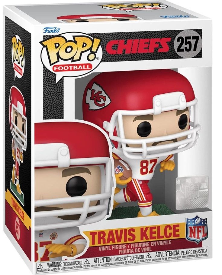 NFL Kansas City Chiefs Travis Kelce (Away) 257 Funko Pop!