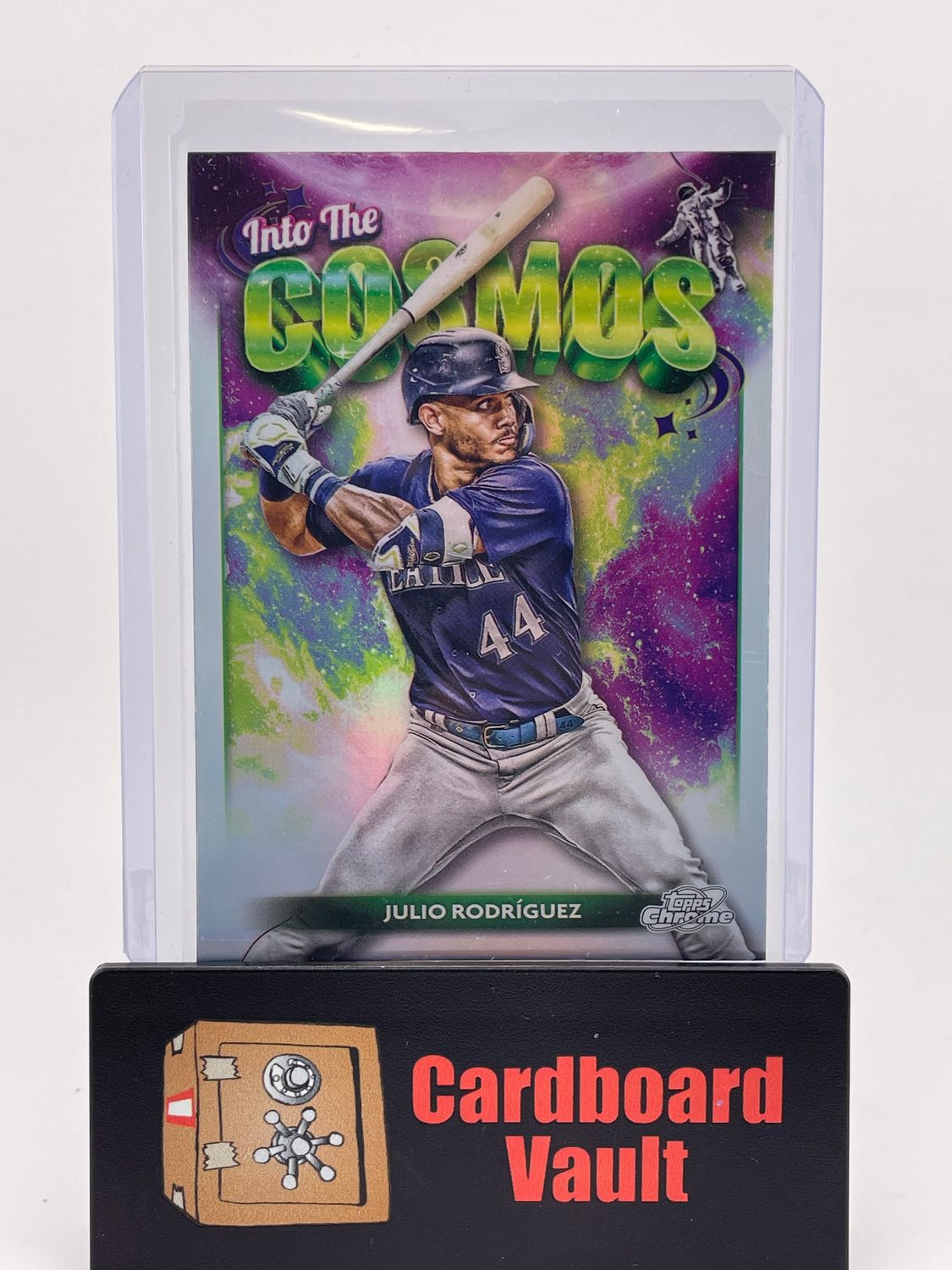 2024 Topps Chrome Cosmic Julio Rodriguez Into The Cosmos No. ITC-20