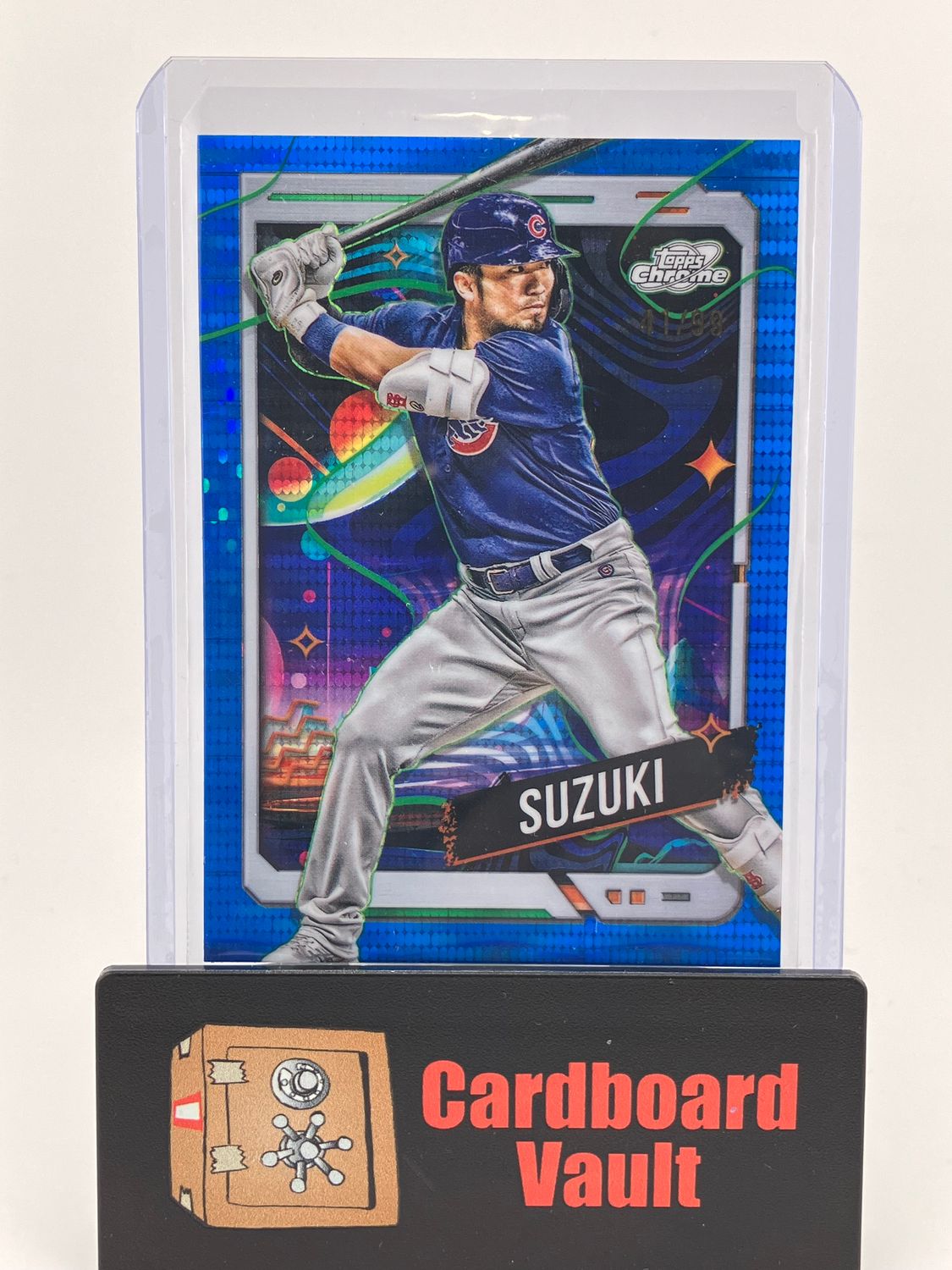 2024 Topps Cosmic Seiya Suzuki Blue Moon 41/99 No. 142