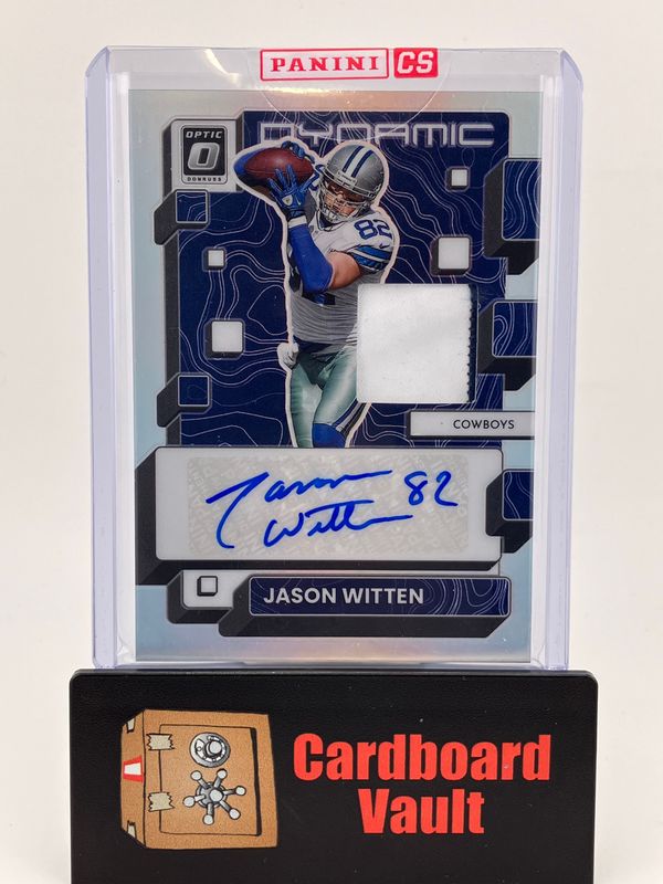 2022 Optic Jason Witten Dynamic Patch Auto 1/49 No. DPA-JW
