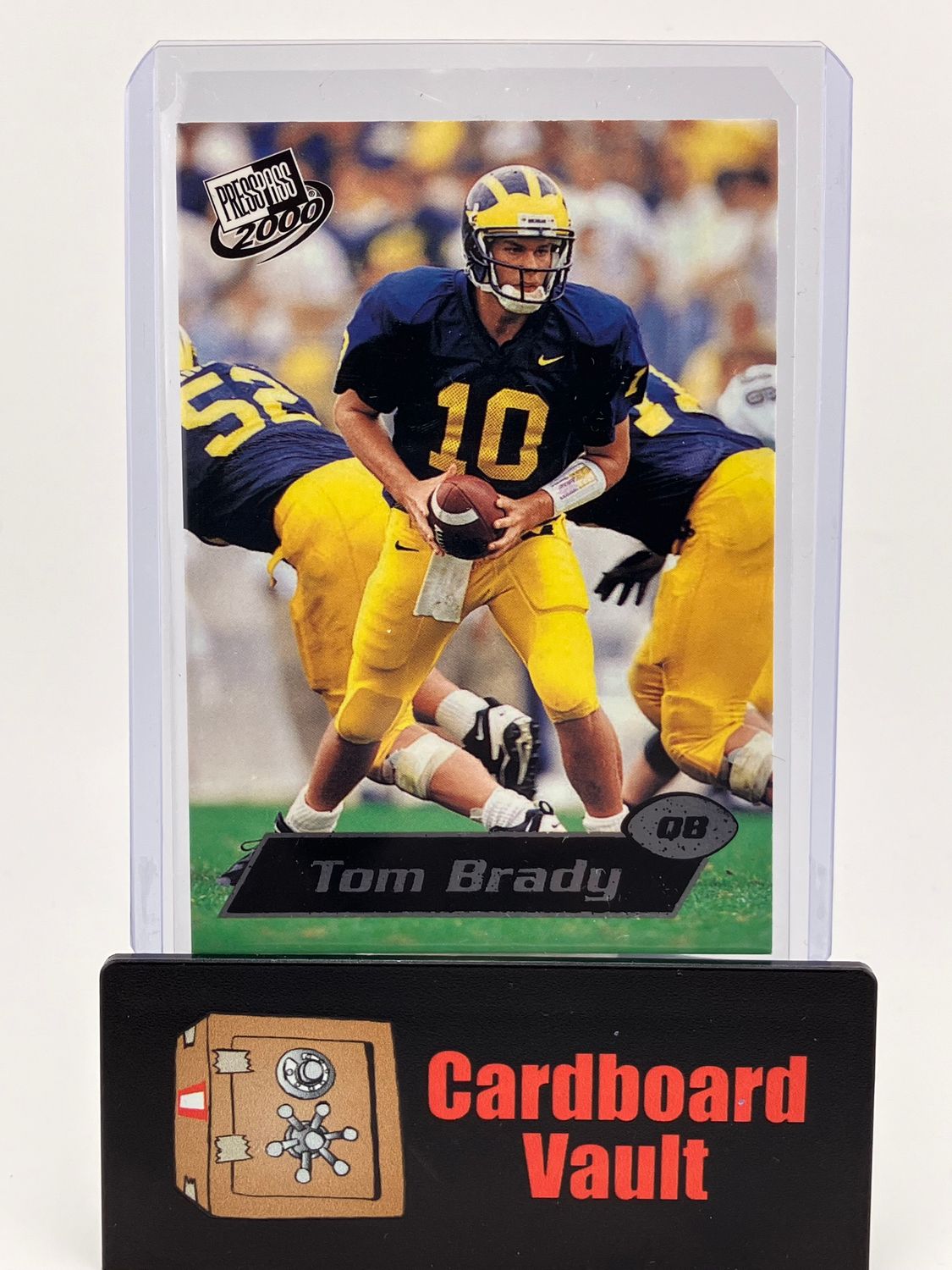 2000 Presspass Tom Brady  No. 37