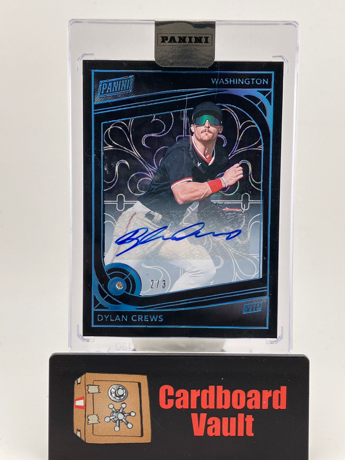 2024 Panini National VIP Dylan Crews Diamond Auto 2/3 No. DC