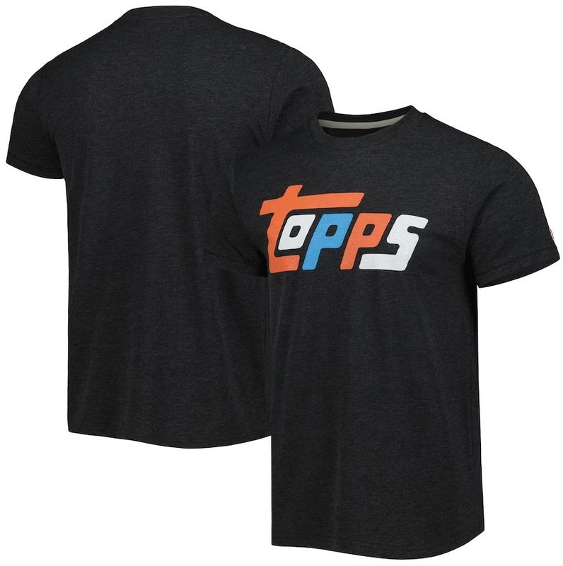 Topps Homage 1981 Tri-Blend T-Shirt - Charcoal (X Large)