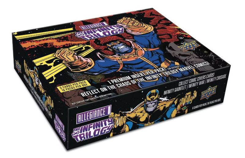 Marvel Allegiance: The Infinity Trilogy Hobby Box (Upper Deck 2023)