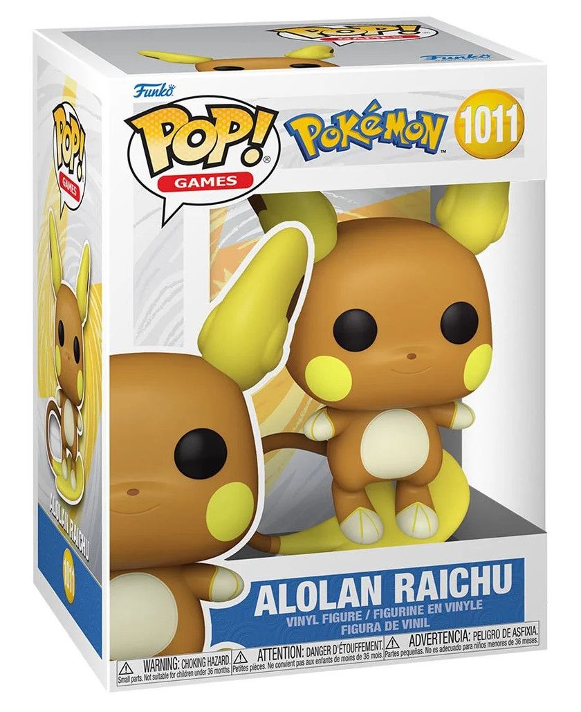 Pokémon Alolan Raichu #1011 Funko Pop