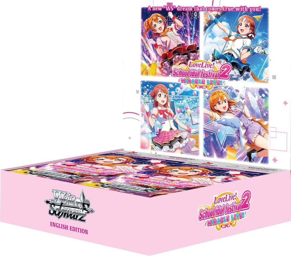 Weiss Schwarz: Love Live School Idol Festival Booster 2 Booster Box