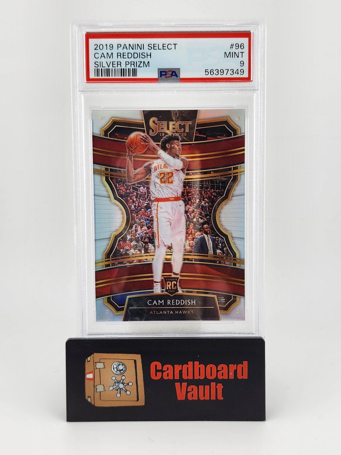 2019 Select Cam Reddish #96 Silver Prizm PSA 9