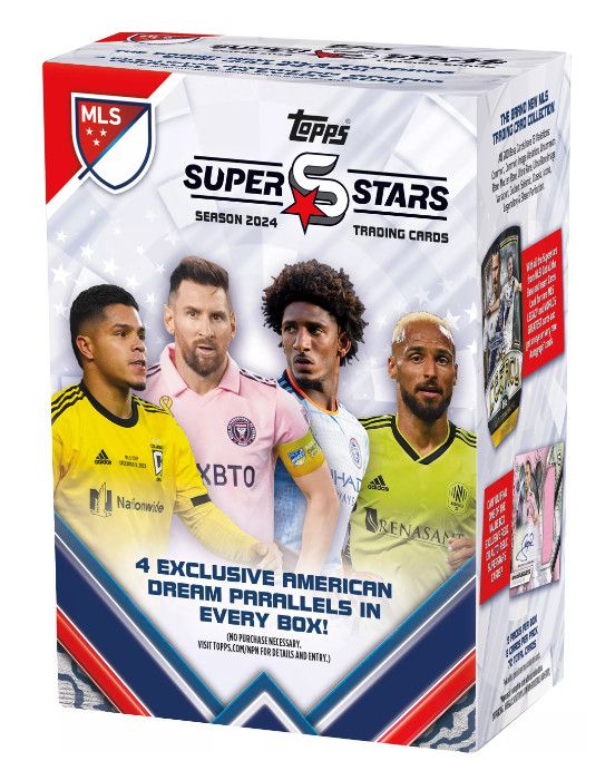 2024 Topps MLS Superstars Soccer Value Blaster Box