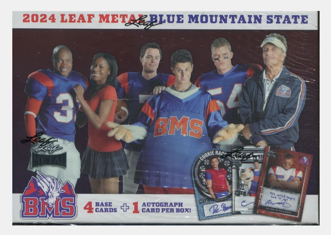 2024 Leaf Metal Blue Mountain State Hobby Box