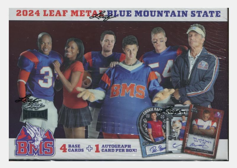 2024 Leaf Metal Blue Mountain State Hobby Box