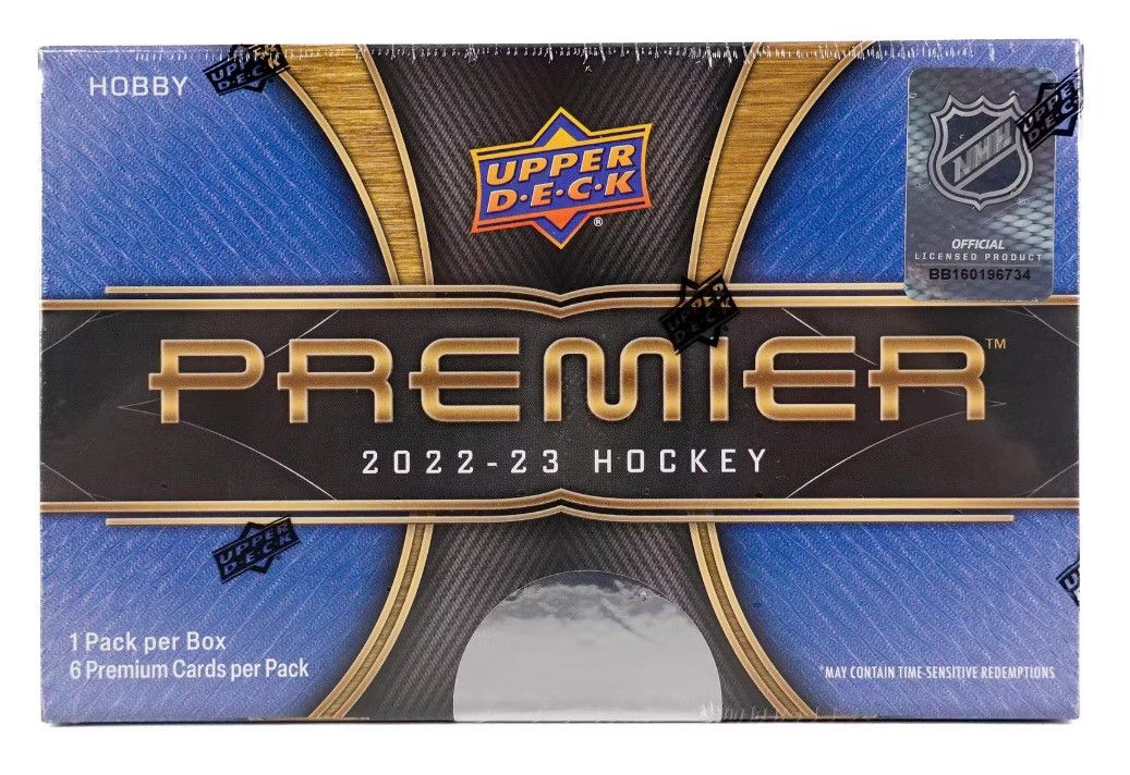 2022-23 Upper Deck Premier Hockey Hobby Box