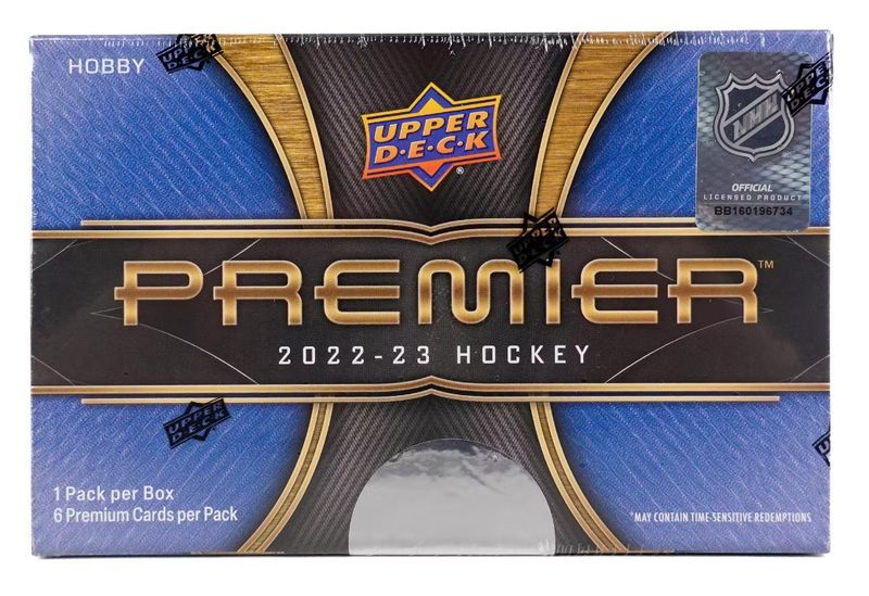 2022-23 Upper Deck Premier Hockey Hobby Box