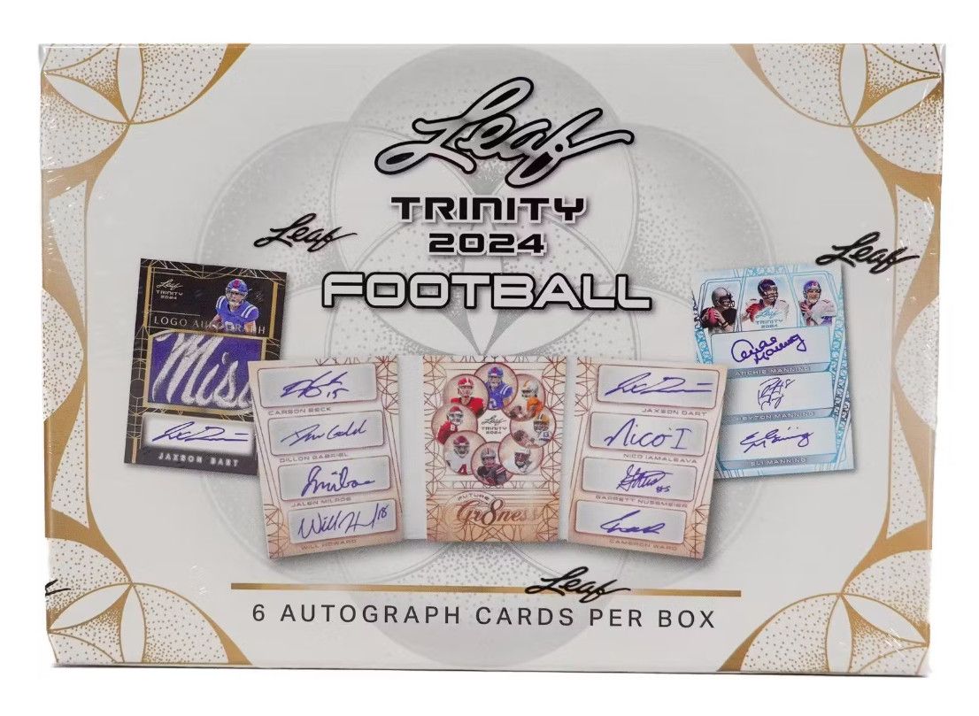 2024 Leaf Trinity Football Hobby Box
