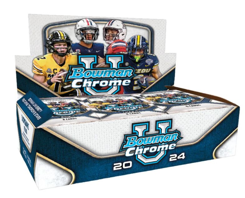 2024 Bowman Chrome University Football Jumbo  Box