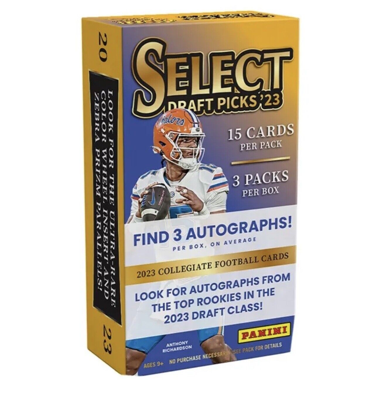 2023 Panini Select Draft Picks Collegiate Football Hobby Box