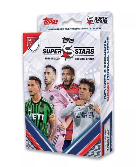 2024 Topps MLS Superstars Soccer Hanger Pack