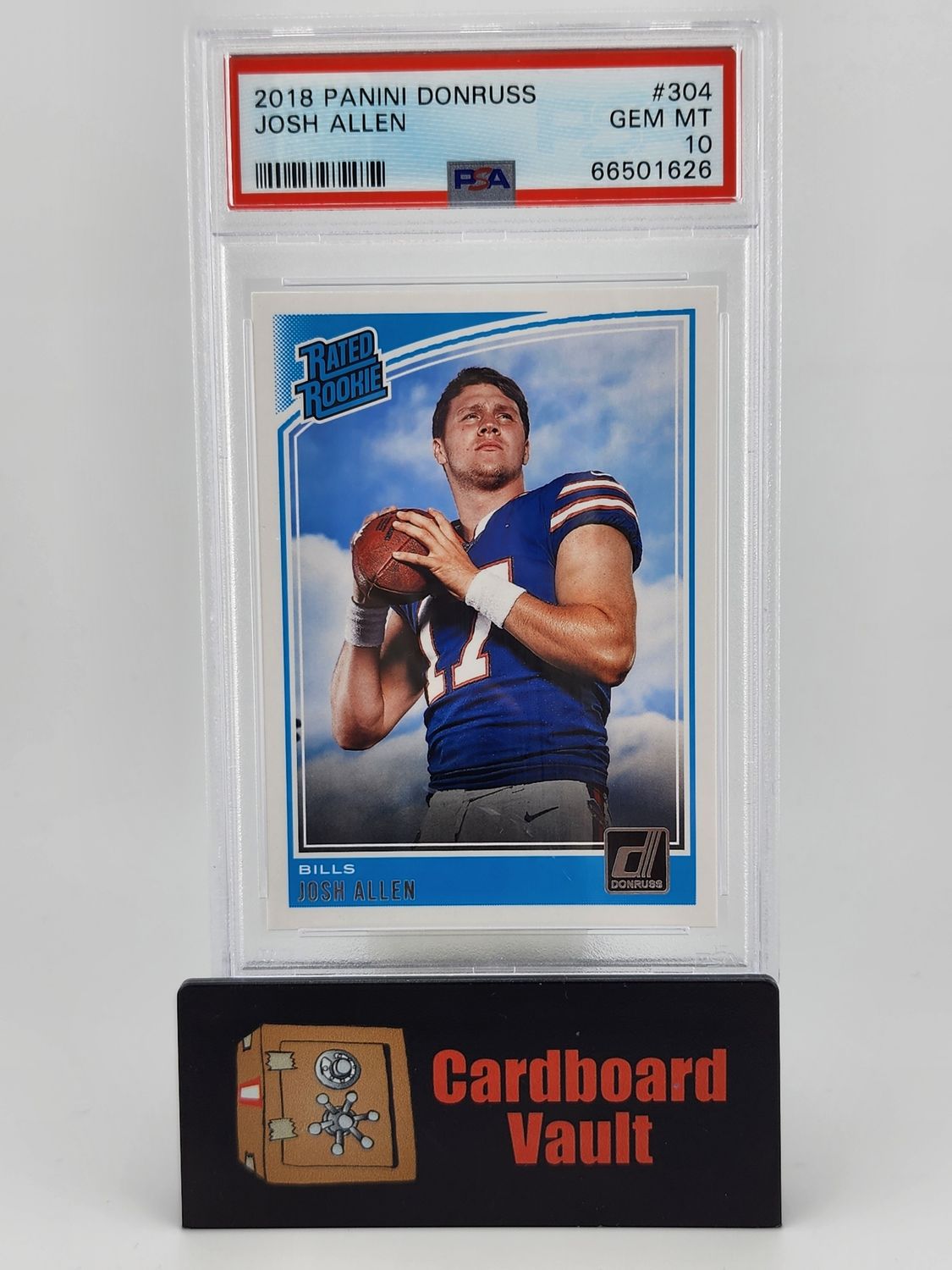2018 Donruss Josh Allen Rated Rookie No. 304 PSA 10 66501626