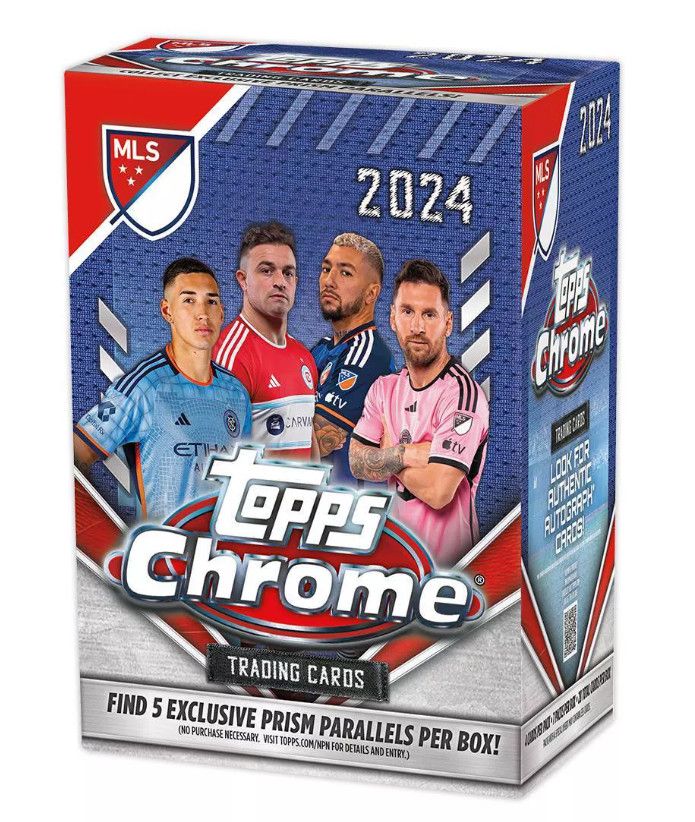 2024 Topps MLS Chrome Soccer Value Blaster Box