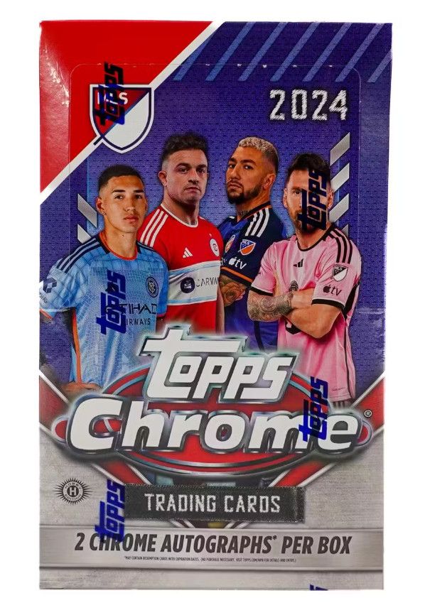 2024 Topps MLS Chrome Soccer Hobby Box