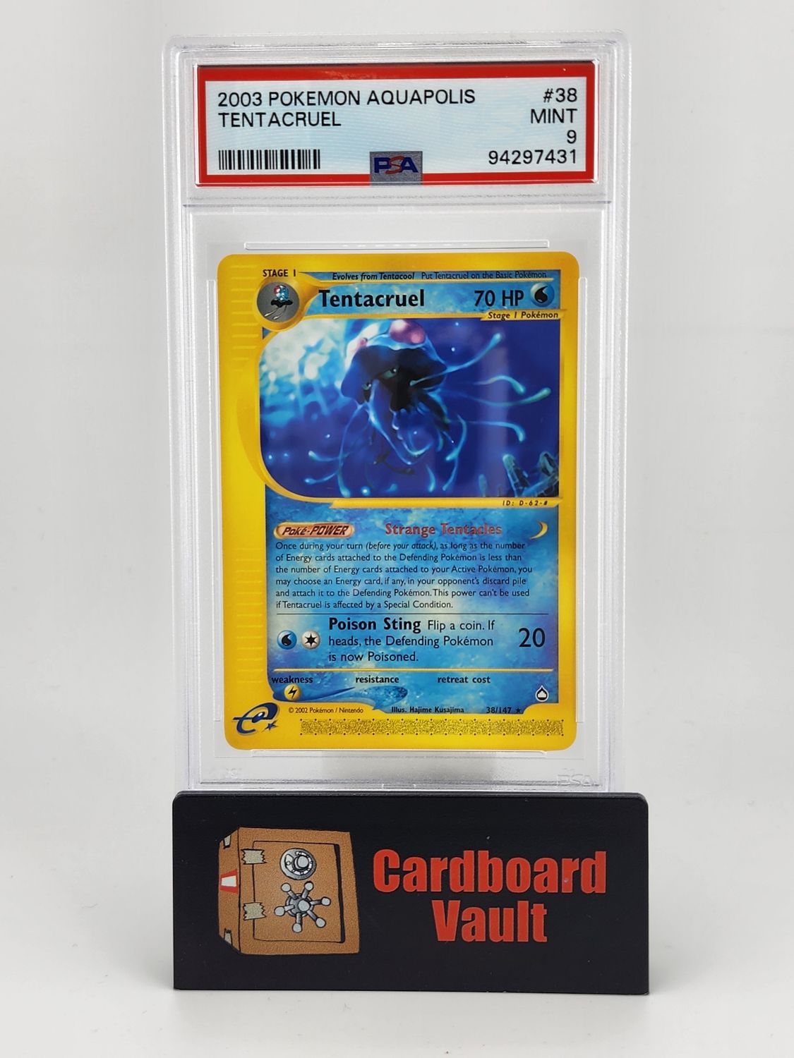 2003 Pokémon Tentacruel #38 PSA 9 94297431