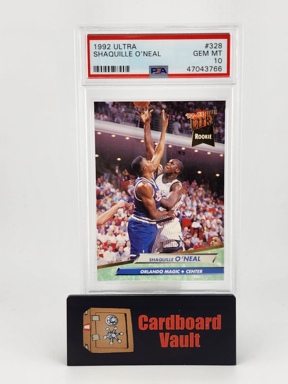 1992 Ultra Shaquille O&#39;Neal Rookie Card #382 PSA 10 47043766