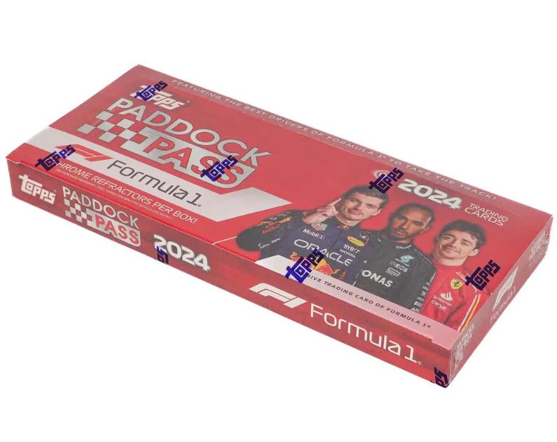 2024 Topps Paddock Pass Formula 1 Hobby Box