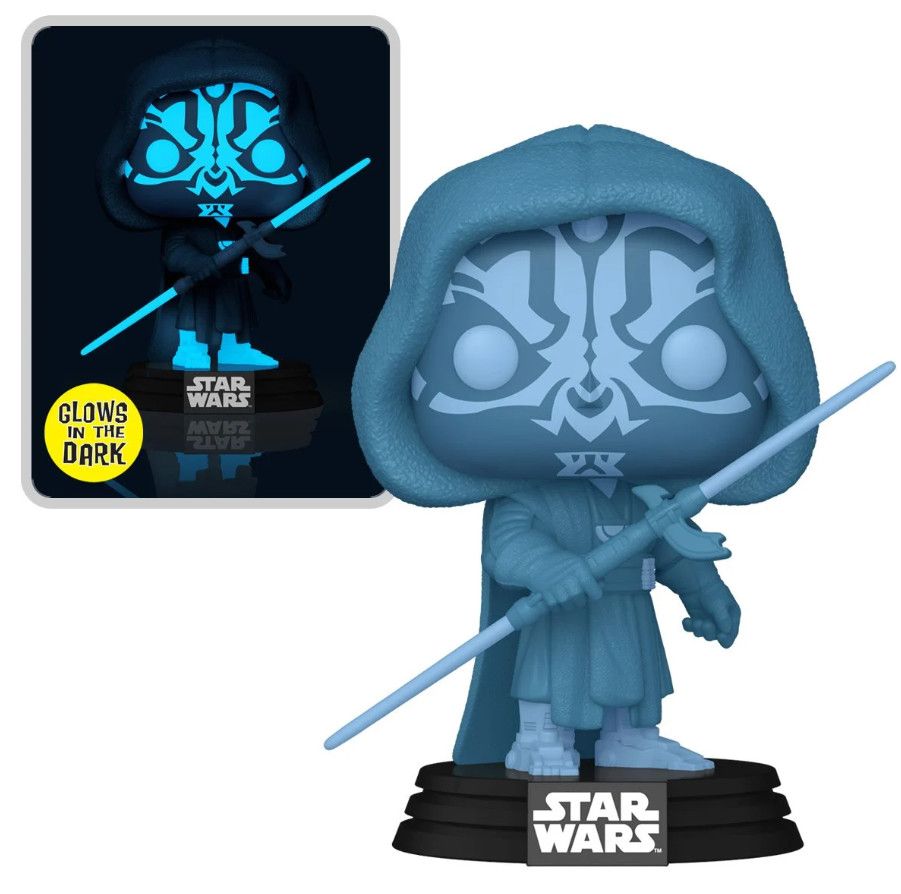 Star Wars Darth Maul Glow In the Dark #740 Funko Pop