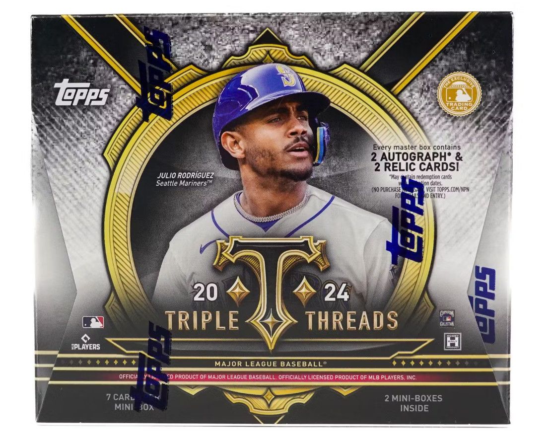 2024 Topps Triple Threads Baseball Hobby Box