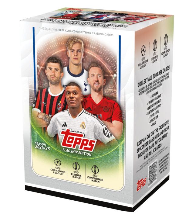 2024/25 Topps UEFA Club Competitions Soccer Value Blaster Box
