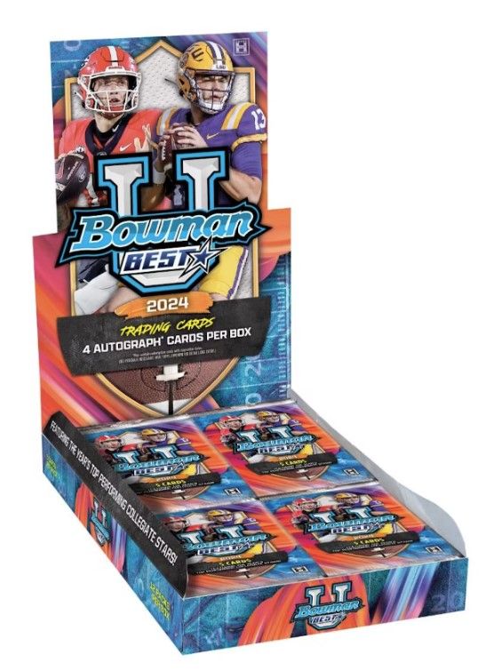 2024 Bowman University Best Football Hobby Box
