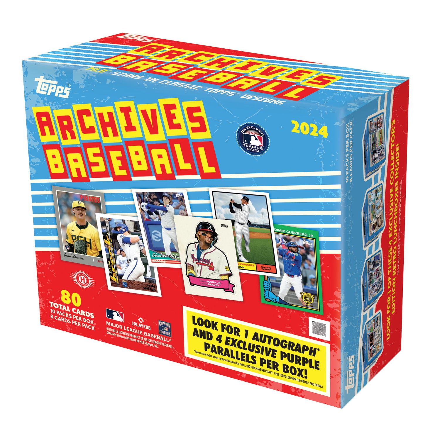 2024 Topps Archives Baseball Collector Box