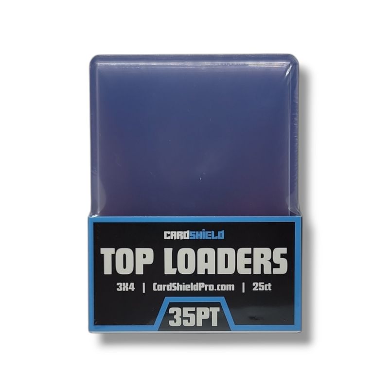 Card Shield Toploader 35 Point - Standard Size - 25 Count