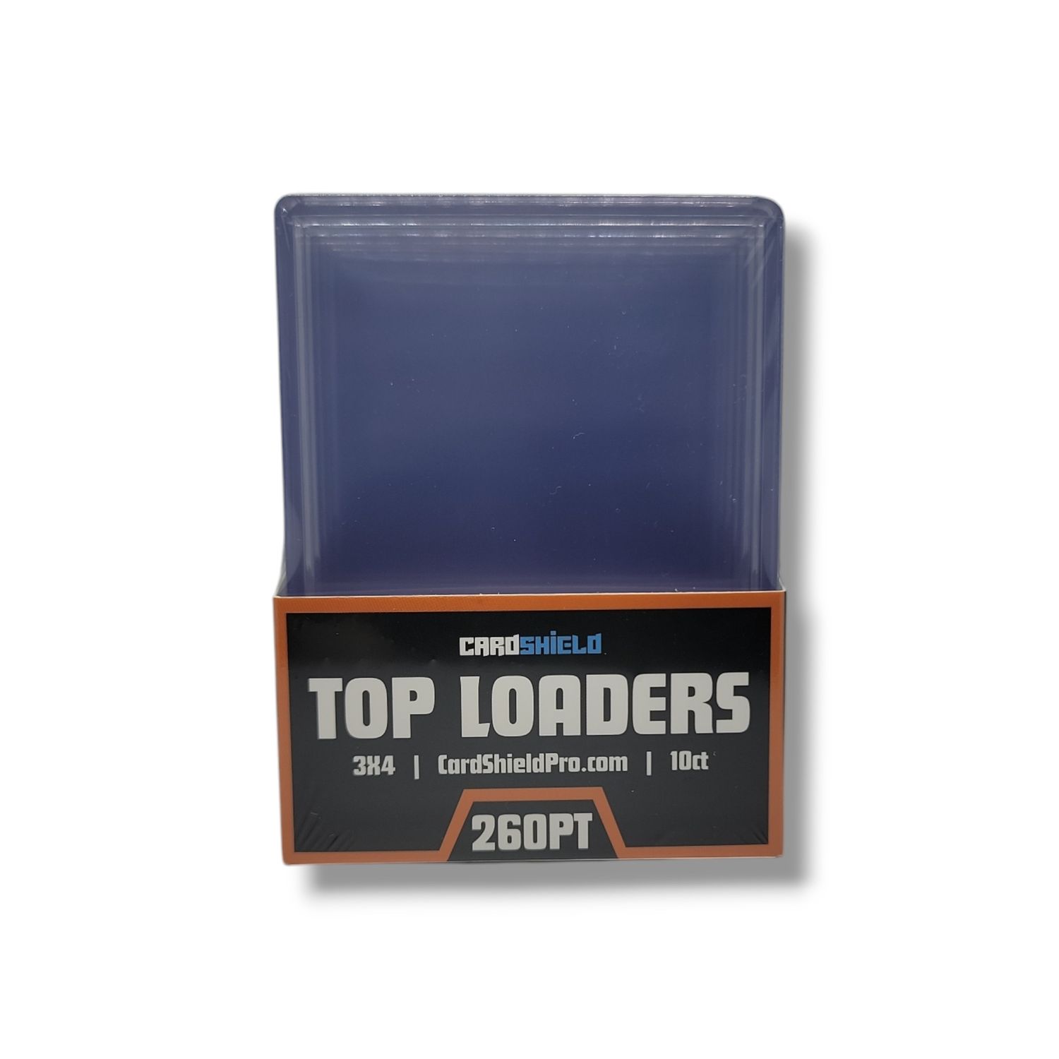 Card Shield Super Thick Toploader 260 Point - 10 Count