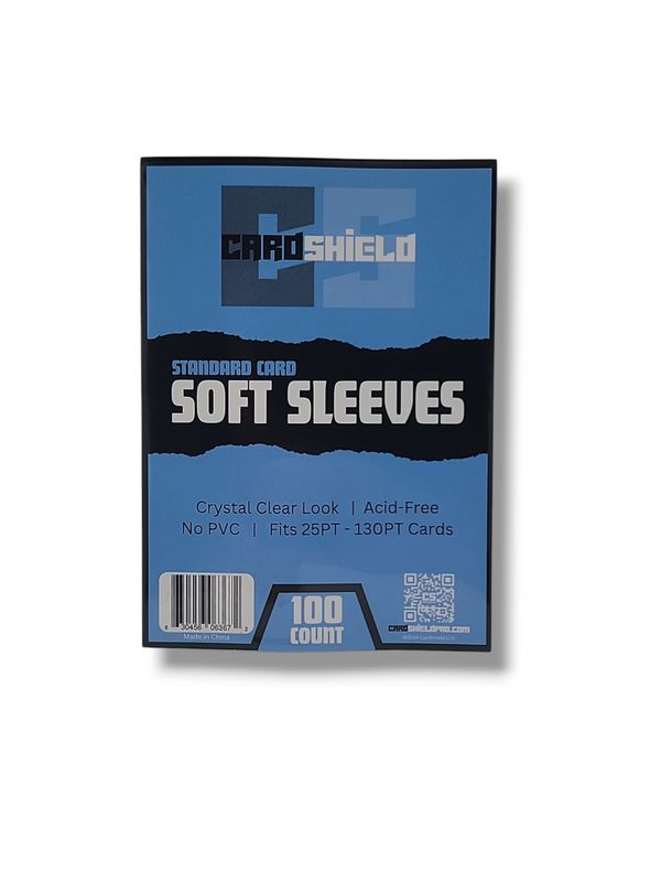 Card Shield Standard Card Soft Sleeves 100 Count
