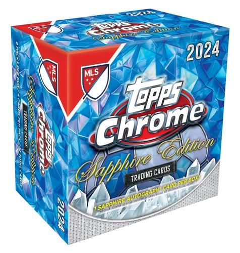 2024 Topps Chrome MLS  Sapphire Hobby Box