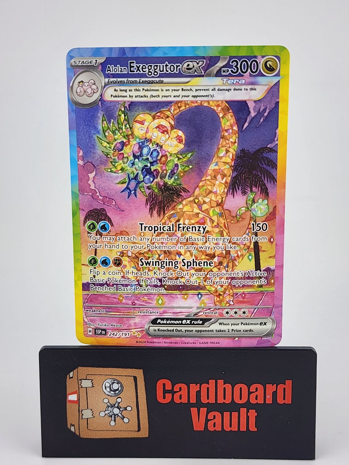 2024 Pokémon Alolan Exeggutor ex 242/191