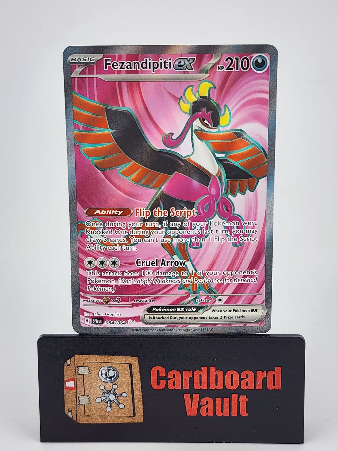 2024 Pokémon Fezandipiti ex 084/064