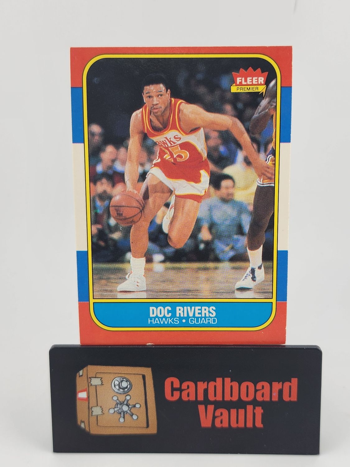 1986 Fleer Doc Rivers No. 91