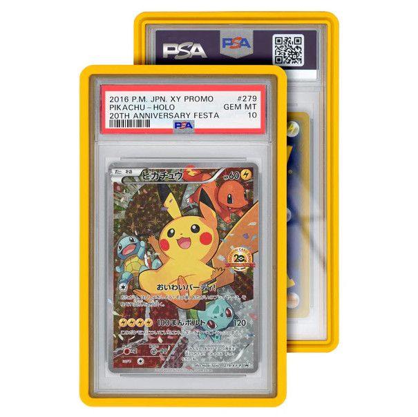 Graded Guard PSA Graded Card Case - Yellow 35pt (Case Only)