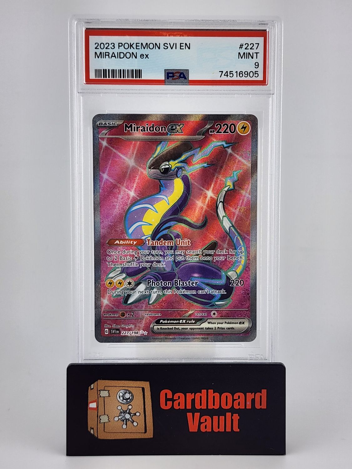 2023 Pokémon Miraidon #227 PSA 9 74516905