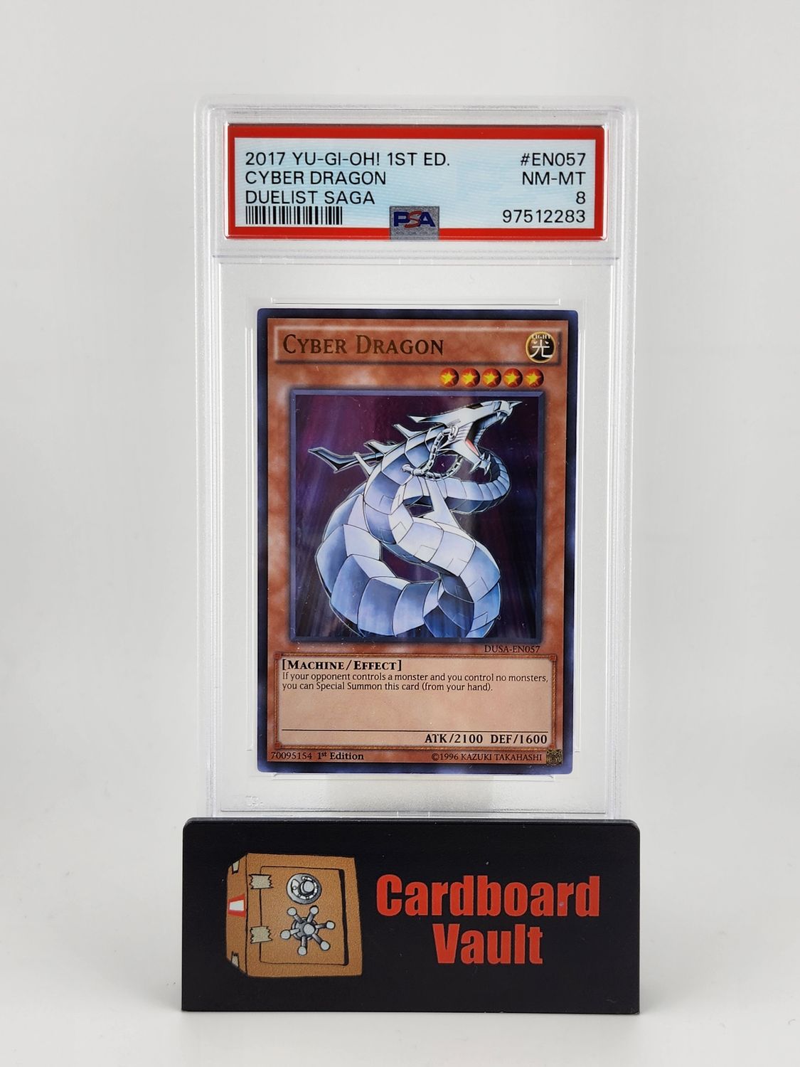 2017 Yu-Gi-Oh 1st Edition Cyber Dragon #EN057 PSA 9 7512283