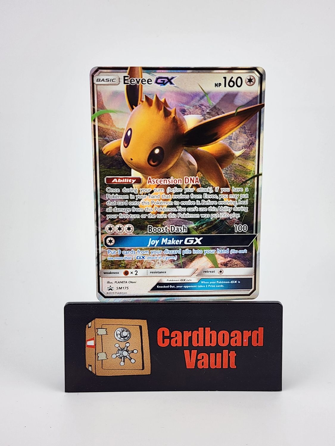 2019 Pokémon Eevee GX #SM175 Black Star Promo