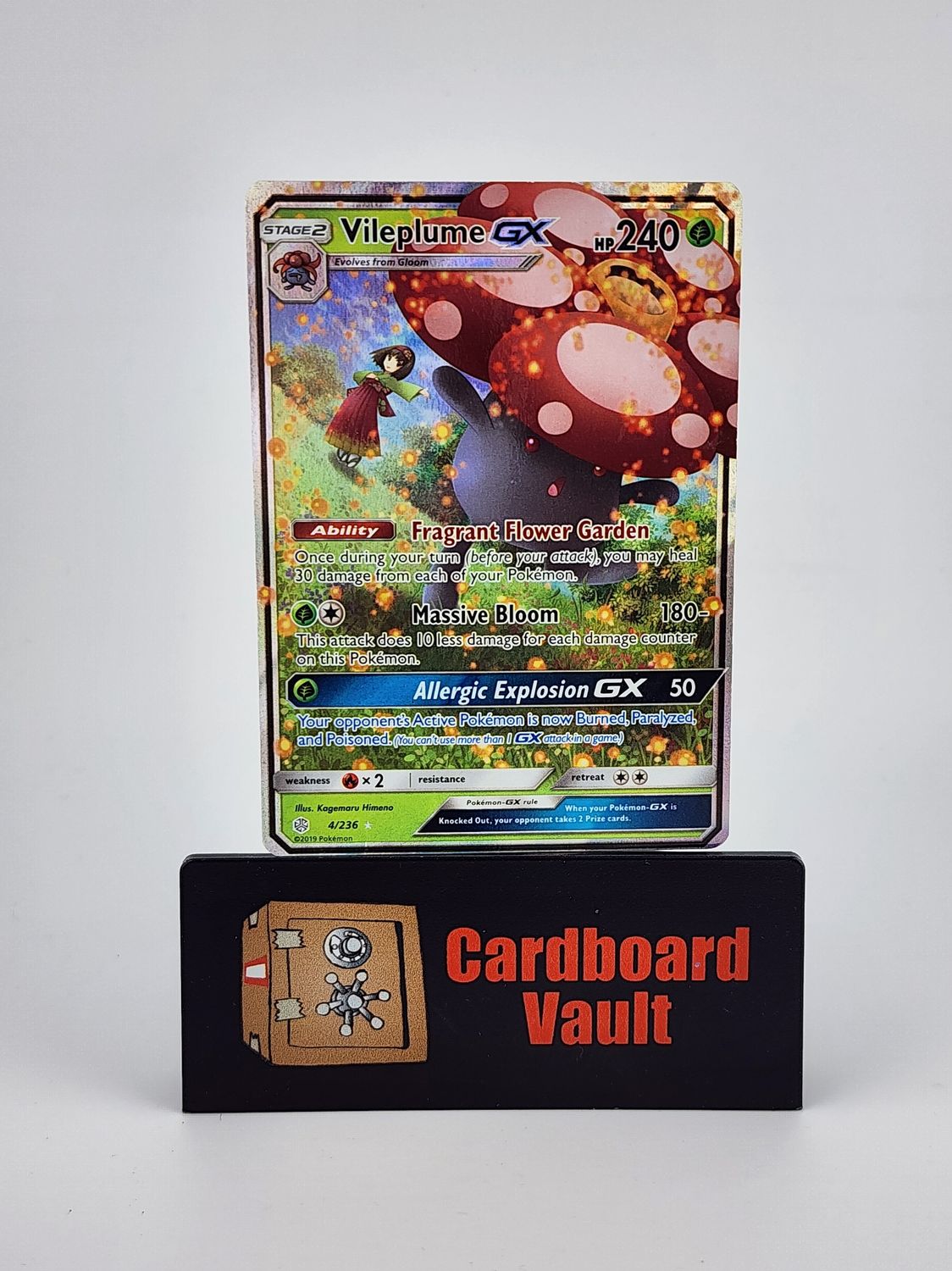 2019 Pokémon Vileplume GX 4/236
