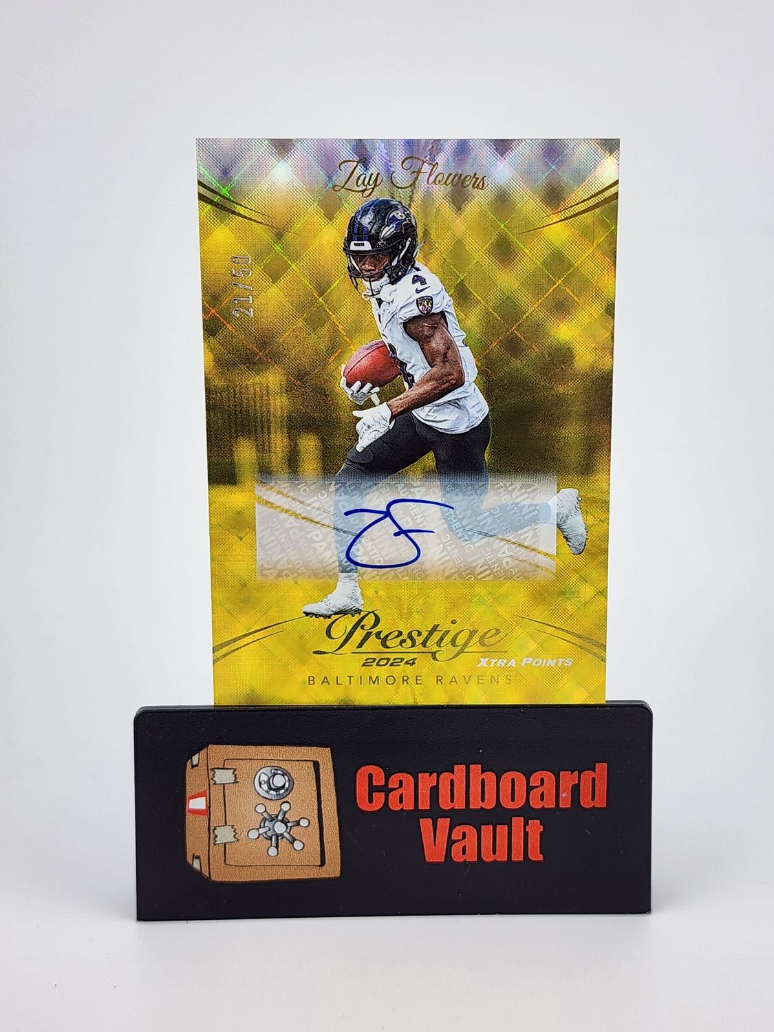 2024 Prestige Zay Flowers Autograph #22 21/50