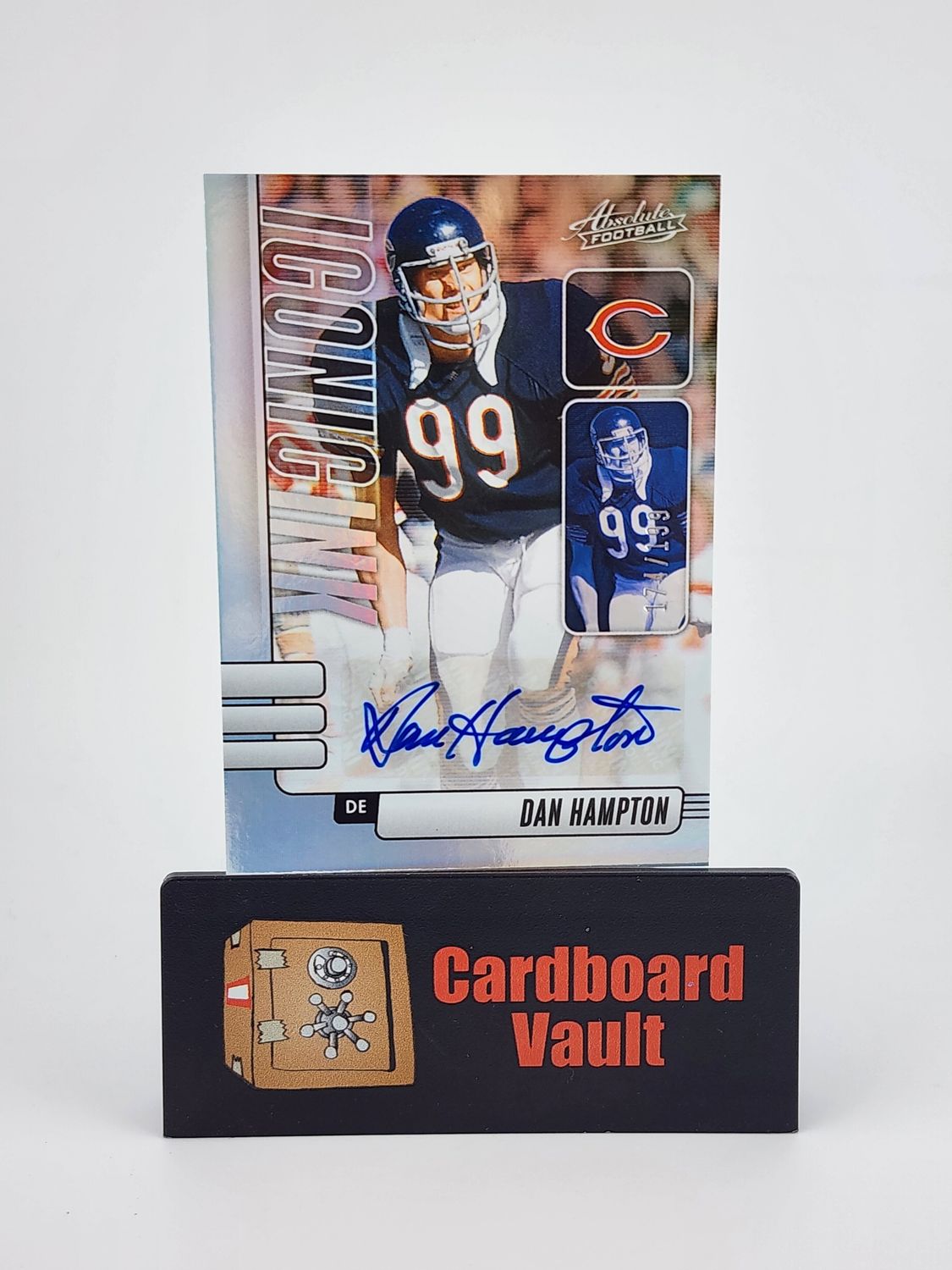 2024 Absolute Football Dan Hampton Iconic Ink Autograph  #II-DHN 174/199