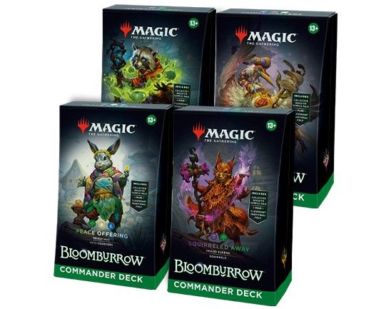 Magic The Gathering Bloomburrow Commander (4ct)