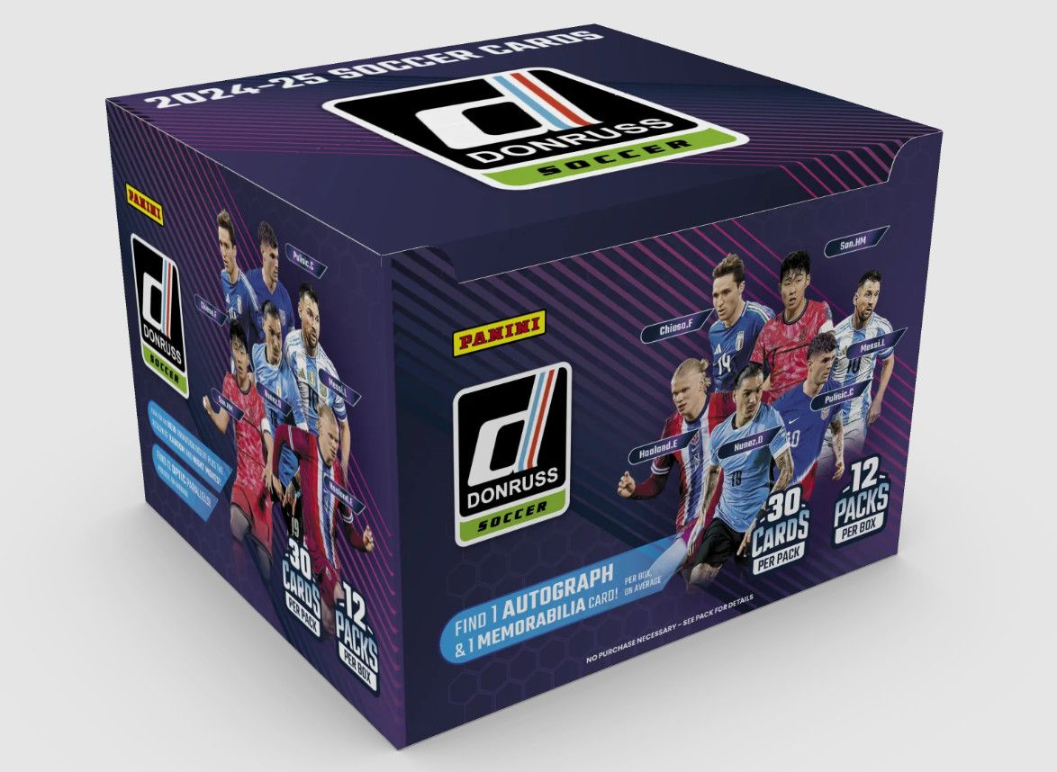 2024/25 Panini Donruss Soccer Hobby Box