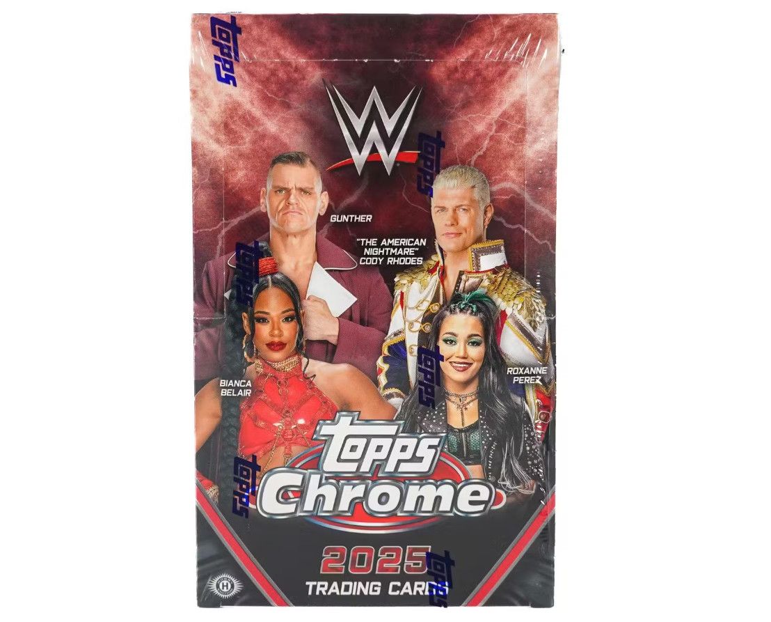 2025 Topps Chrome WWE Hobby Box
