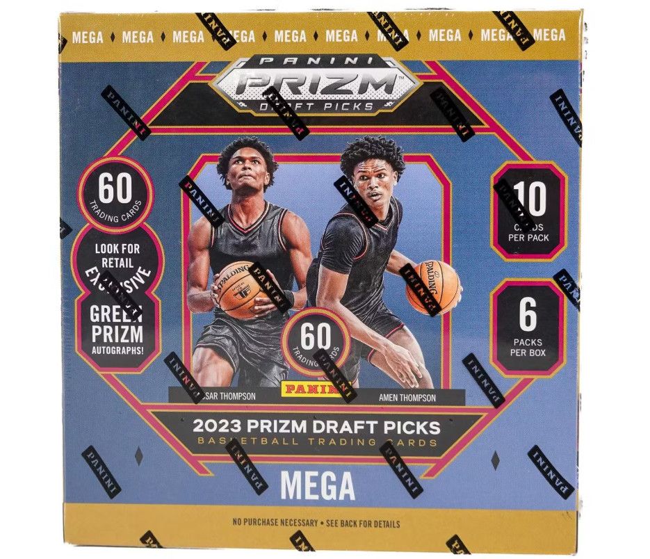 2023/24 Panini Prizm Draft Picks Basketball Mega Box